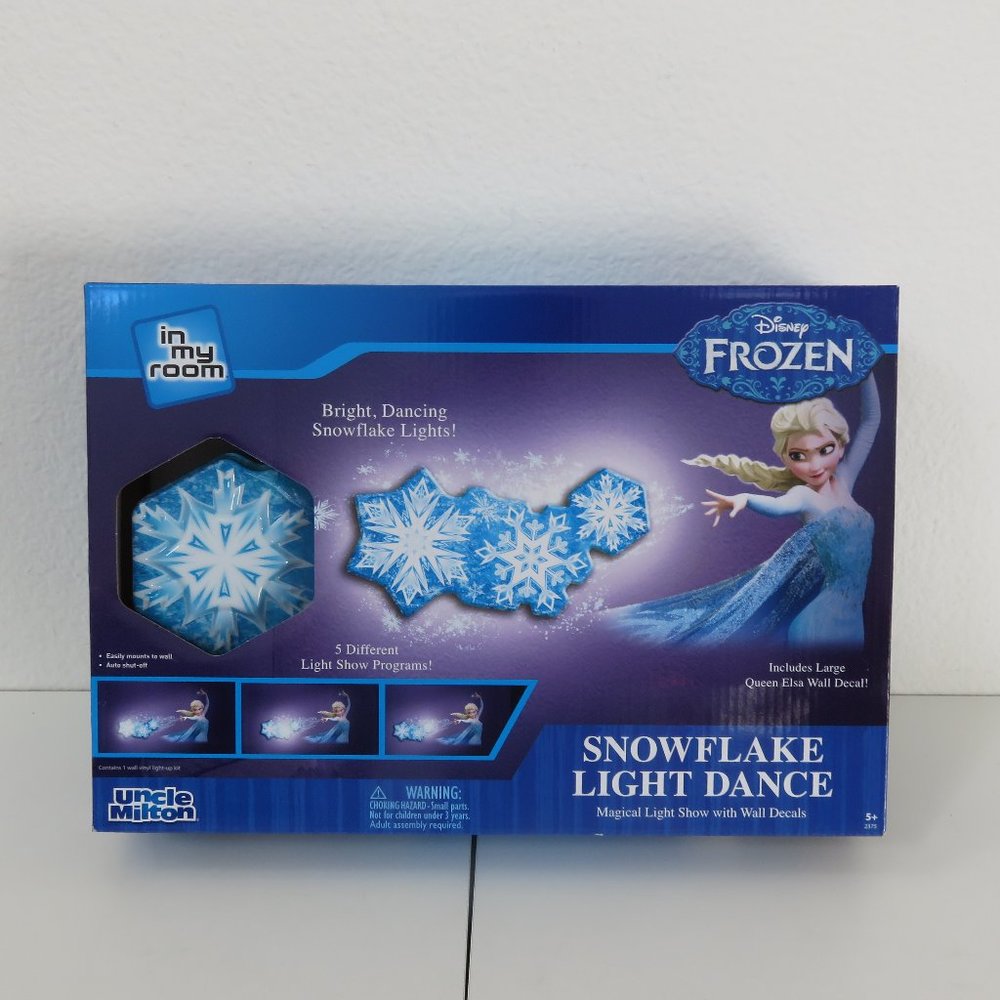 (#141) Disney frozen dancing snowflake lights